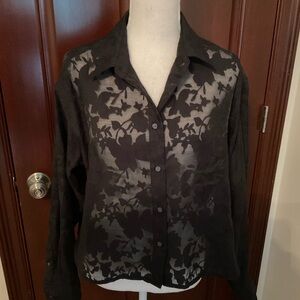 Gap Floral Blouse. Sz. Medium